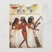Egyptian Women Musicians Briefkaart (Voorkant)