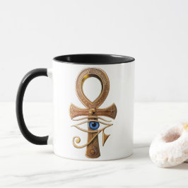 egyption pharaoh art coffee mug mok