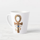 egyption pharaoh art late coffee mug latte mok (Linkerhoek)