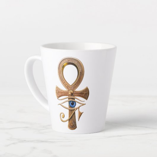 egyption pharaoh art late coffee mug latte mok (Linkerhoek)