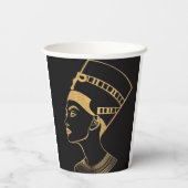  egyption pharaoh  art paper coffee cups  papieren bekers (Achterkant)