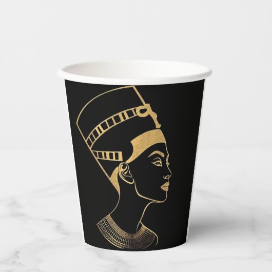  egyption pharaoh  art paper coffee cups  papieren bekers (Voorkant)