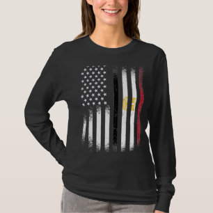 Egyptisch-Amerikaanse erfgoedmaand Egyptisch Patri T-shirt