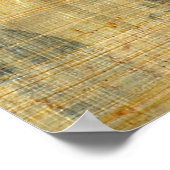 Egyptisch Ankh Cross Poster (Hoek)