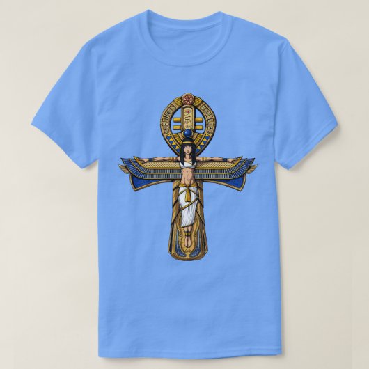 Egyptisch Ankh Cross T-shirt (Design voorkant)