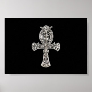 Egyptisch Ankh-Poster Poster
