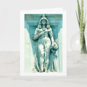 Egyptisch Beeld in het Museum van Caïro Kaart (Voorkant)