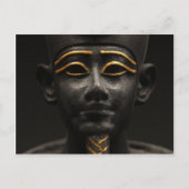 Egyptisch beeld van Osiris Briefkaart (Voorkant)