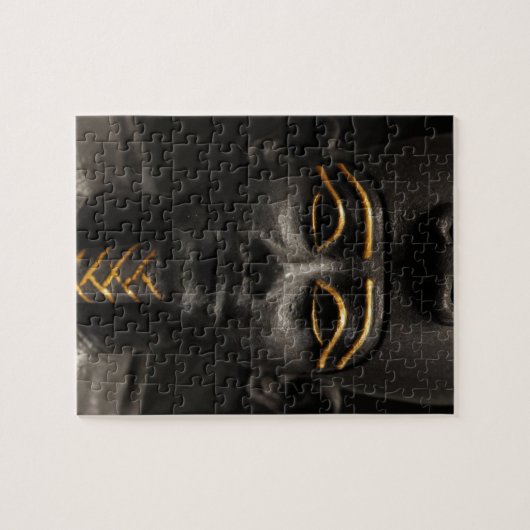 Egyptisch beeld van Osiris Legpuzzel (Horizontaal)