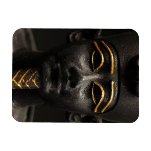 Egyptisch beeld van Osiris Magneet (Horizontaal)