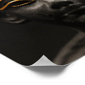 Egyptisch beeld van Osiris Poster (Hoek)