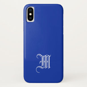 EGYPTISCH BLAUW Effen Achtergrond iPhone X Hoesje