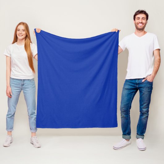 Egyptisch blauw fleece deken (In situ)