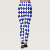 Egyptisch Blauwe Harlequin Leggings (Achterkant)
