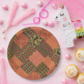 Egyptisch Bord voor tribaal Faux Patchwork-papier (Feest)