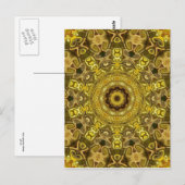 egyptisch briefkaart (Voorkant / Achterkant)