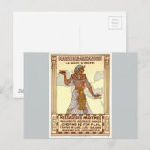  Egyptisch Briefkaart (Voorkant / Achterkant)