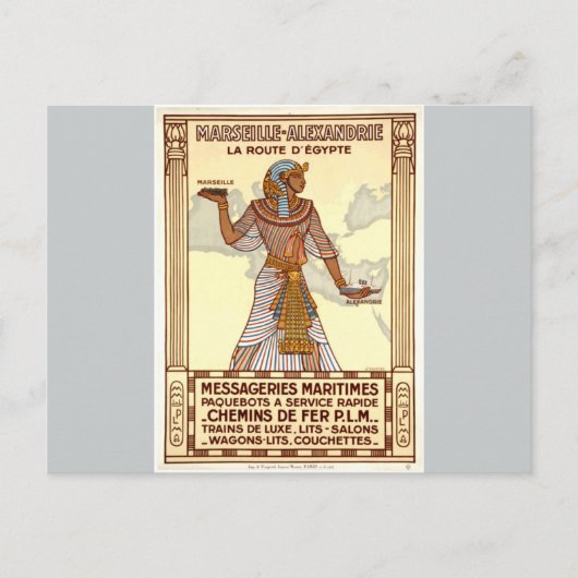  Egyptisch Briefkaart (Voorkant)
