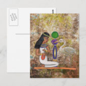 Egyptisch Briefkaart (Voorkant / Achterkant)