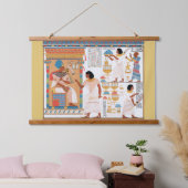 Egyptisch Briefkaart voor koninklijk ontwerp Hangend Wandkleed (Slaapkamer)