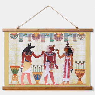 Egyptisch Briefkaart voor koninklijk ontwerp Hangend Wandkleed