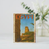  Egyptisch Briefkaart voor tempelreizen (Staand voorkant)