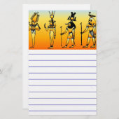 Egyptisch Briefpapier (Voorkant / Achterkant)