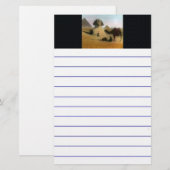Egyptisch Briefpapier (Voorkant / Achterkant)