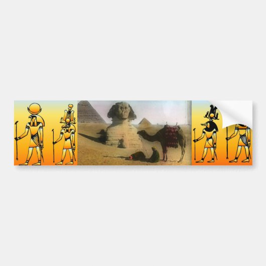 Egyptisch Bumpersticker (Voorkant)
