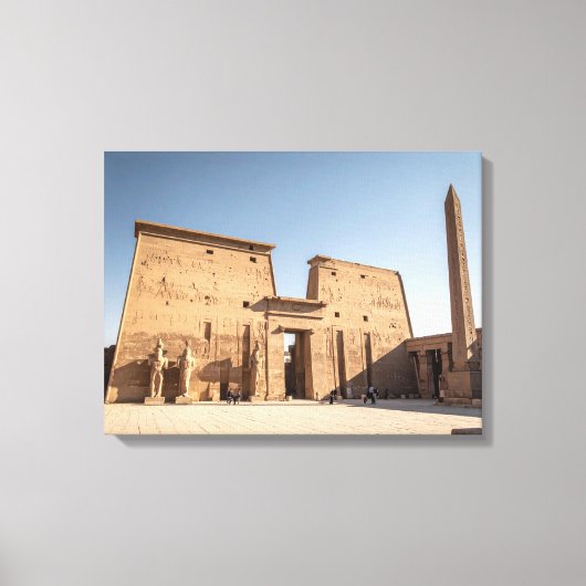 Egyptisch  canvas afdruk (Voorkant)