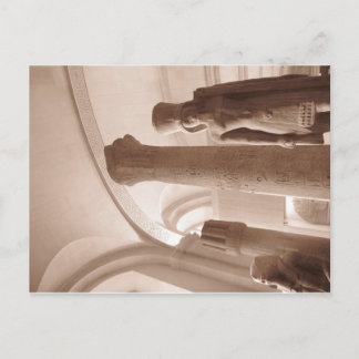 Egyptisch collectie in het Louvre Museum in Parijs Briefkaart