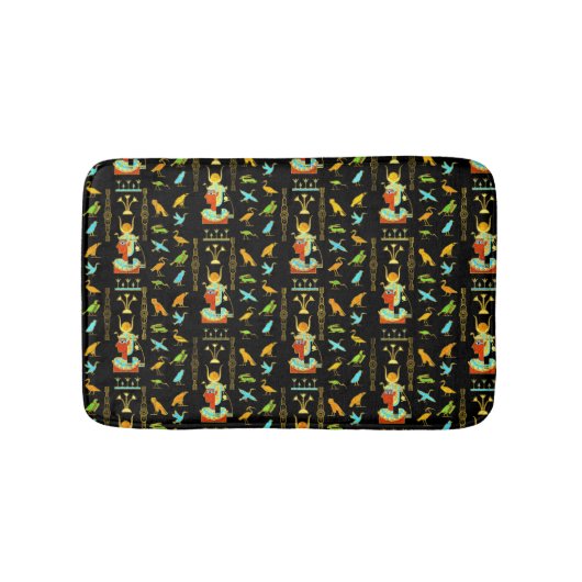 Egyptisch decoratief patroon badmat (Voorkant)