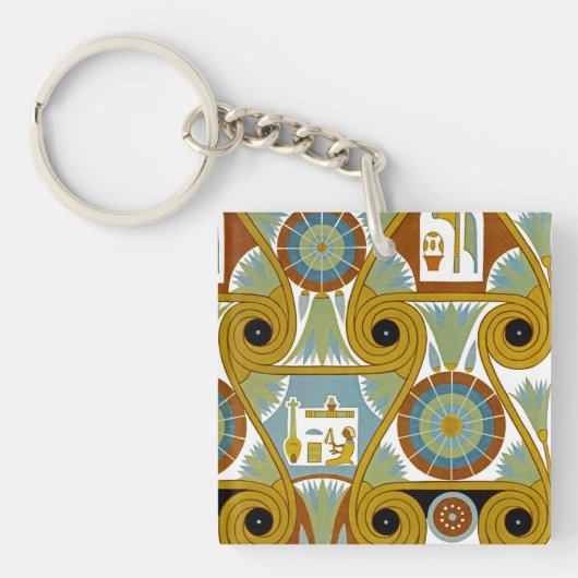 Egyptisch design #1 op Emporio Moffa Sleutelhanger (Voorkant)