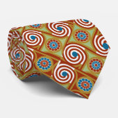 Egyptisch design #4 op Emporio Moffa Stropdas (Opgerold)