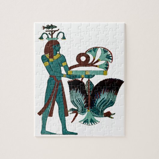 Egyptisch design #5 op Emporio Moffa Legpuzzel (Verticaal)