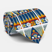Egyptisch design #7 op Emporio Moffa Stropdas (Opgerold)