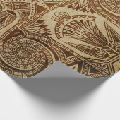 Egyptisch Design Gift Wrapping Paper Cadeaupapier (Hoek)