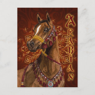 Egyptisch Dream Arabian horse briefkaart