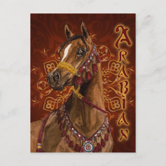 Egyptisch Dream Arabian horse briefkaart
