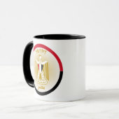 Egyptisch Erfgoed Embleem Mok (Voorkant links)