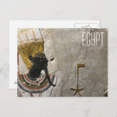 Egyptisch farao-Briefkaart Briefkaart (Voorkant / Achterkant)