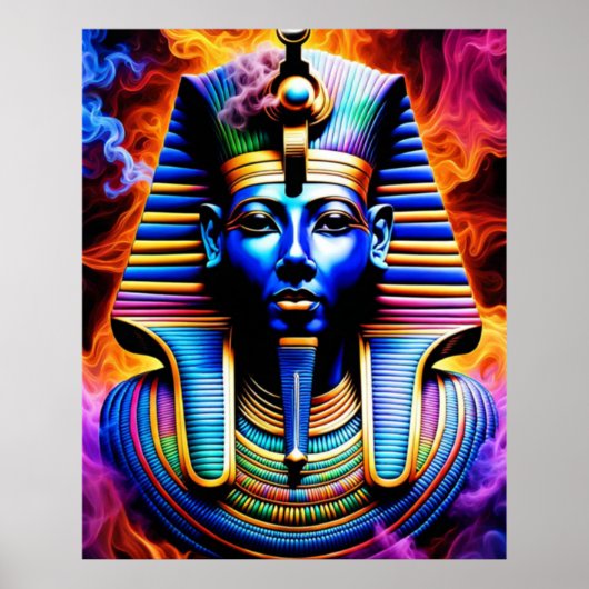 Egyptisch Farao Poster (Voorkant)