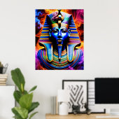 Egyptisch Farao Poster (Thuiskantoor)
