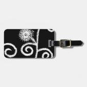 Egyptisch Floral Design Bagagelabel (Voorkant horizontaal)