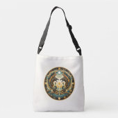 Egyptisch geïnspireerd crossbody tas (Achterkant)