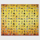 Egyptisch Gift Wrapping Paper Cadeaupapier (Vlak)