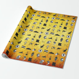 Egyptisch Gift Wrapping Paper Cadeaupapier