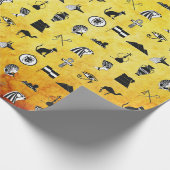 Egyptisch Gift Wrapping Paper Cadeaupapier (Hoek)