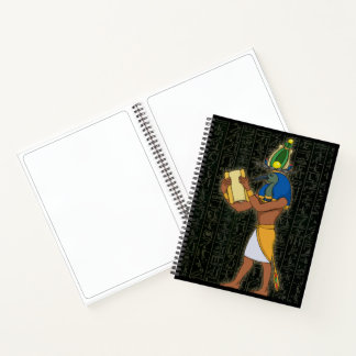 Egyptisch God Thoth Deluxe Notitieboek