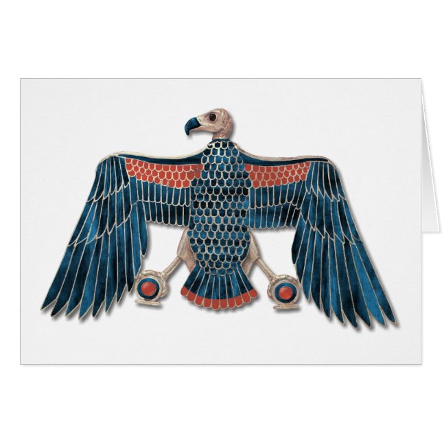 Egyptisch Goddess Nekhbet Pectoral (Voorkant Horizontaal)